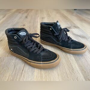 Vans hi top old skool skate shoes